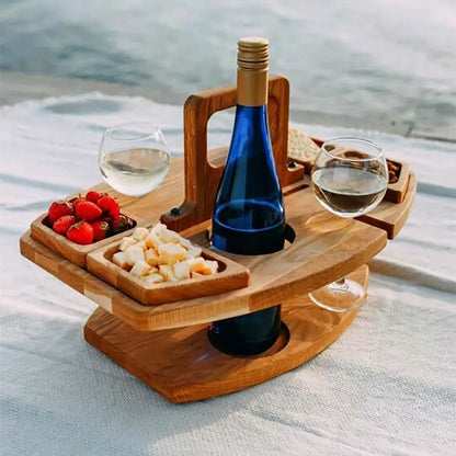 Floating Wine & Snack Tray 50% OFF